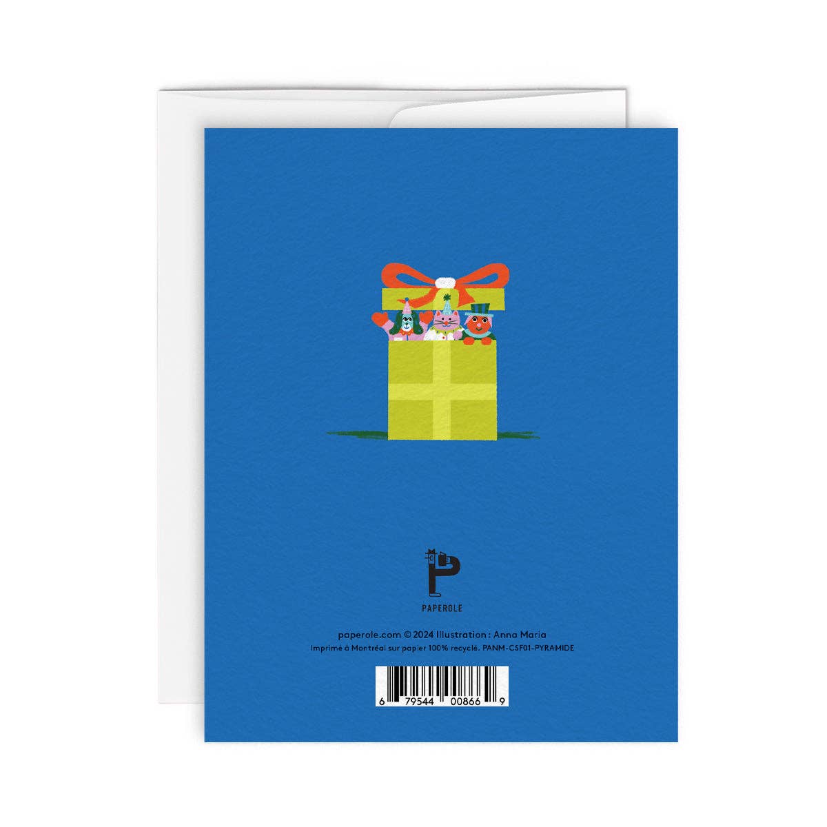 Paperole - PYRAMID Greeting Card