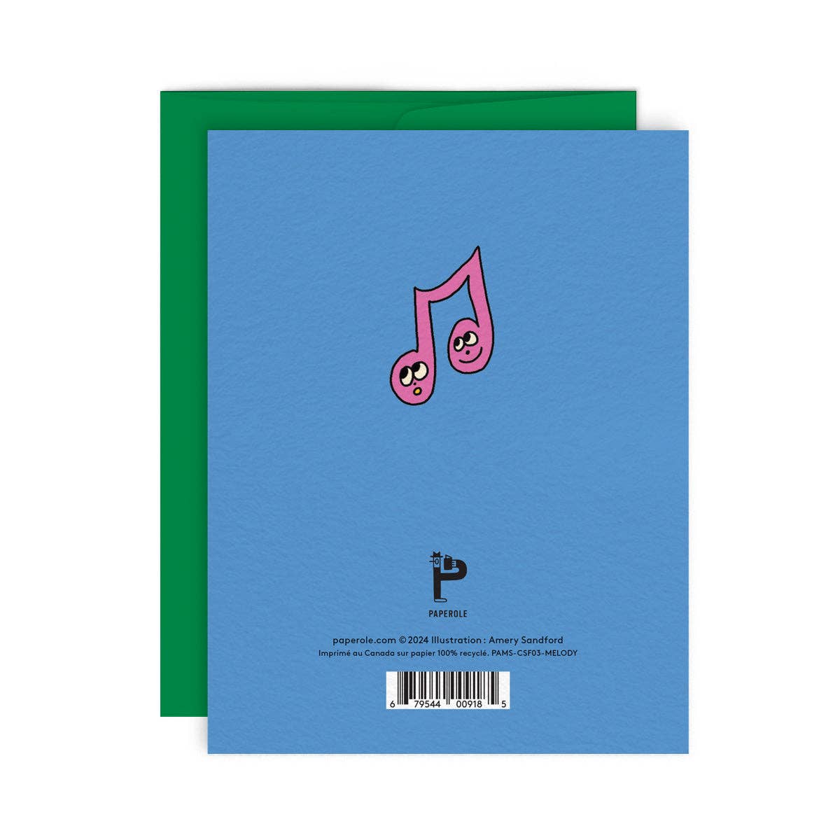Paperole - MELODY Greeting Card