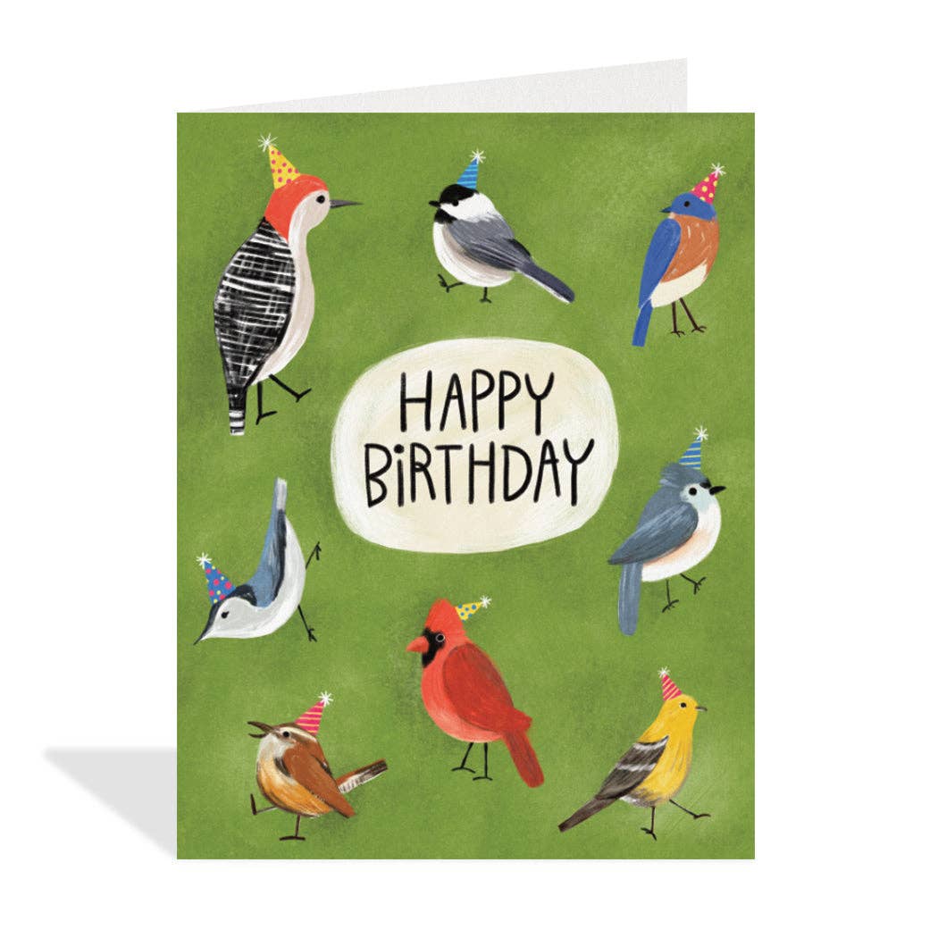 Halfpenny Postage - BIRDIE Birthday Card