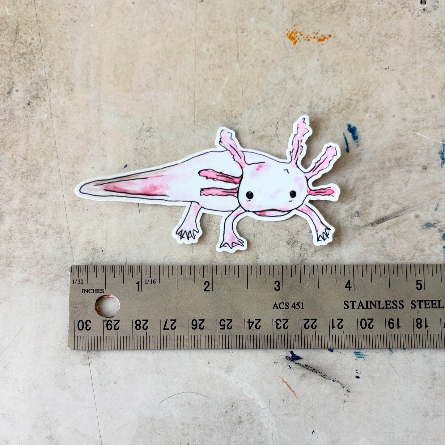 Critter Co. - AXOLOTL Sticker