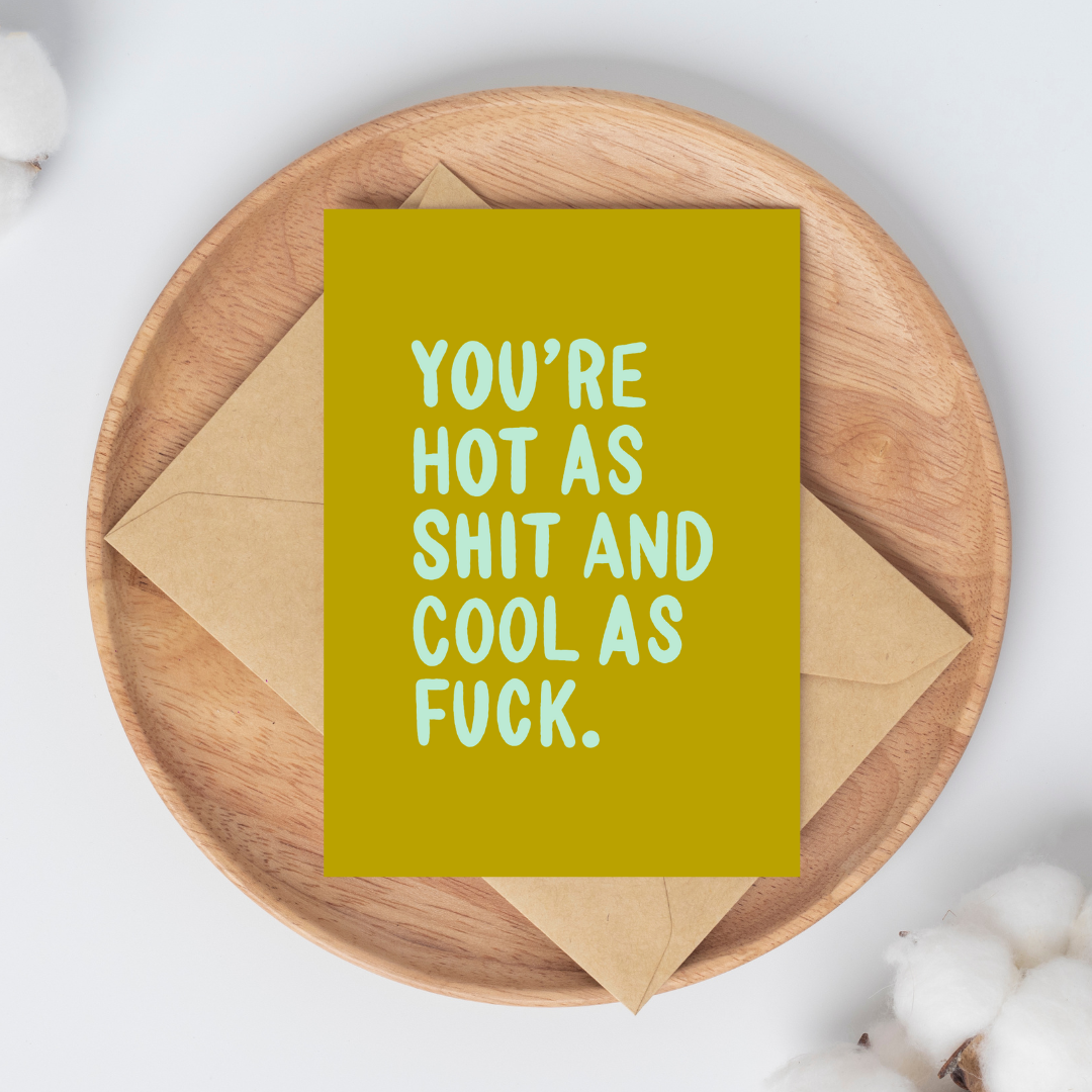 KÜKOO - YOU'RE HOT AS SHIT Card
