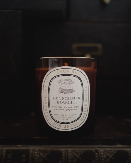 Uncommon Remedy - FOR UNCEASING THOUGHTS