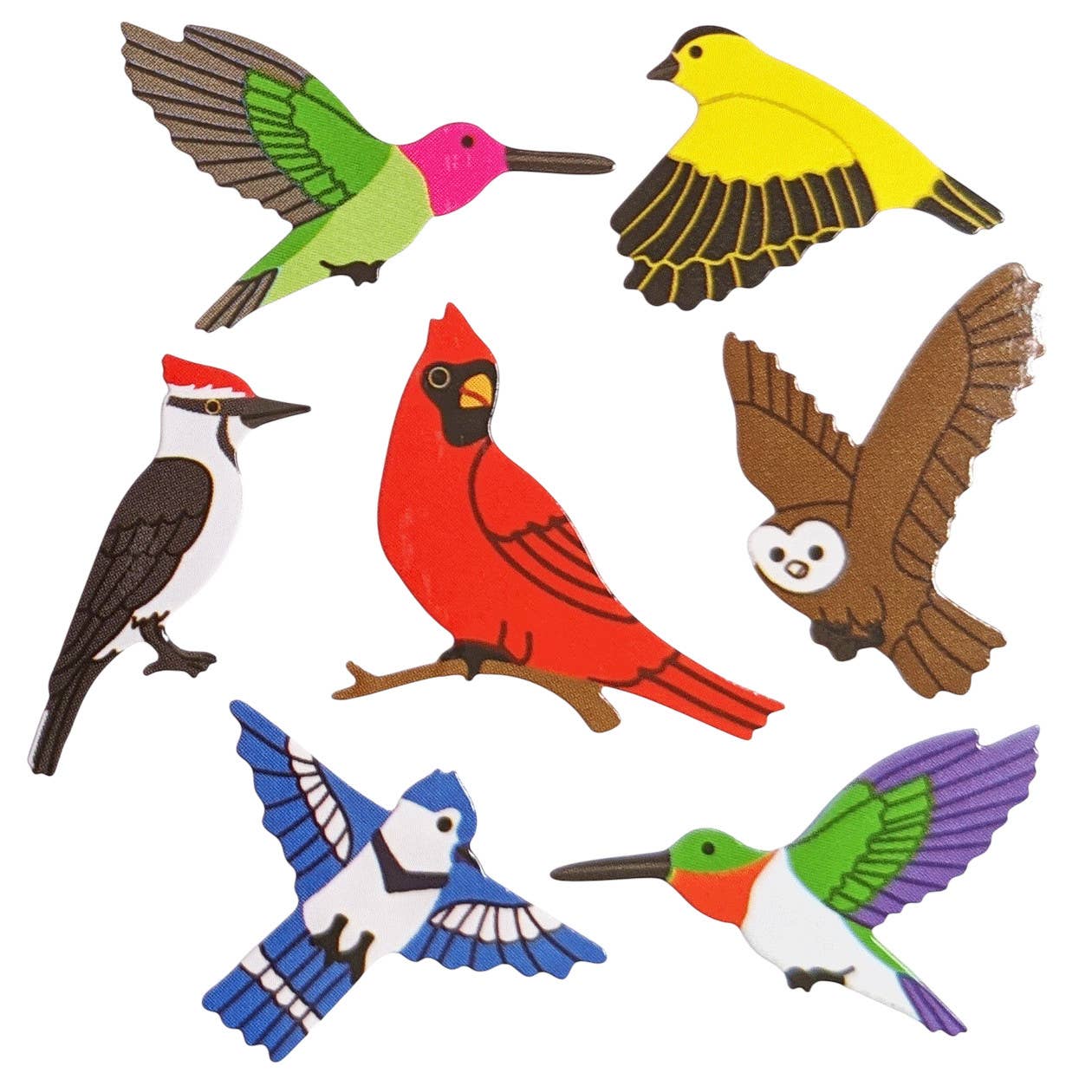 Sticker Garden - Classic Birds Sticker Sheet