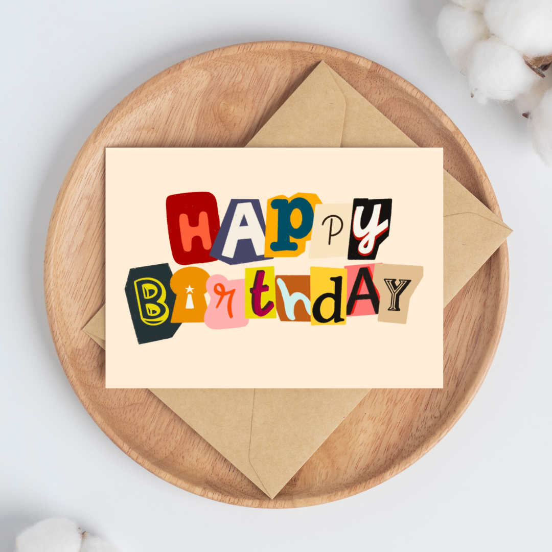 KÜKOO - RANSOM HAPPY BIRTHDAY Card