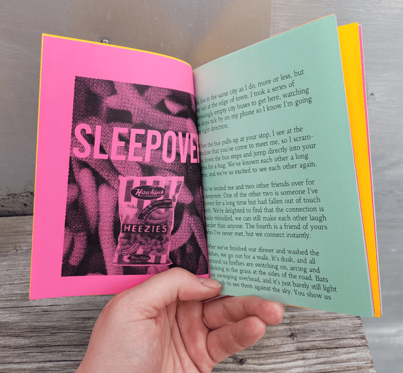 Sheer Spite Press - FIVE FRIENDSHIP FANTASIES Zine