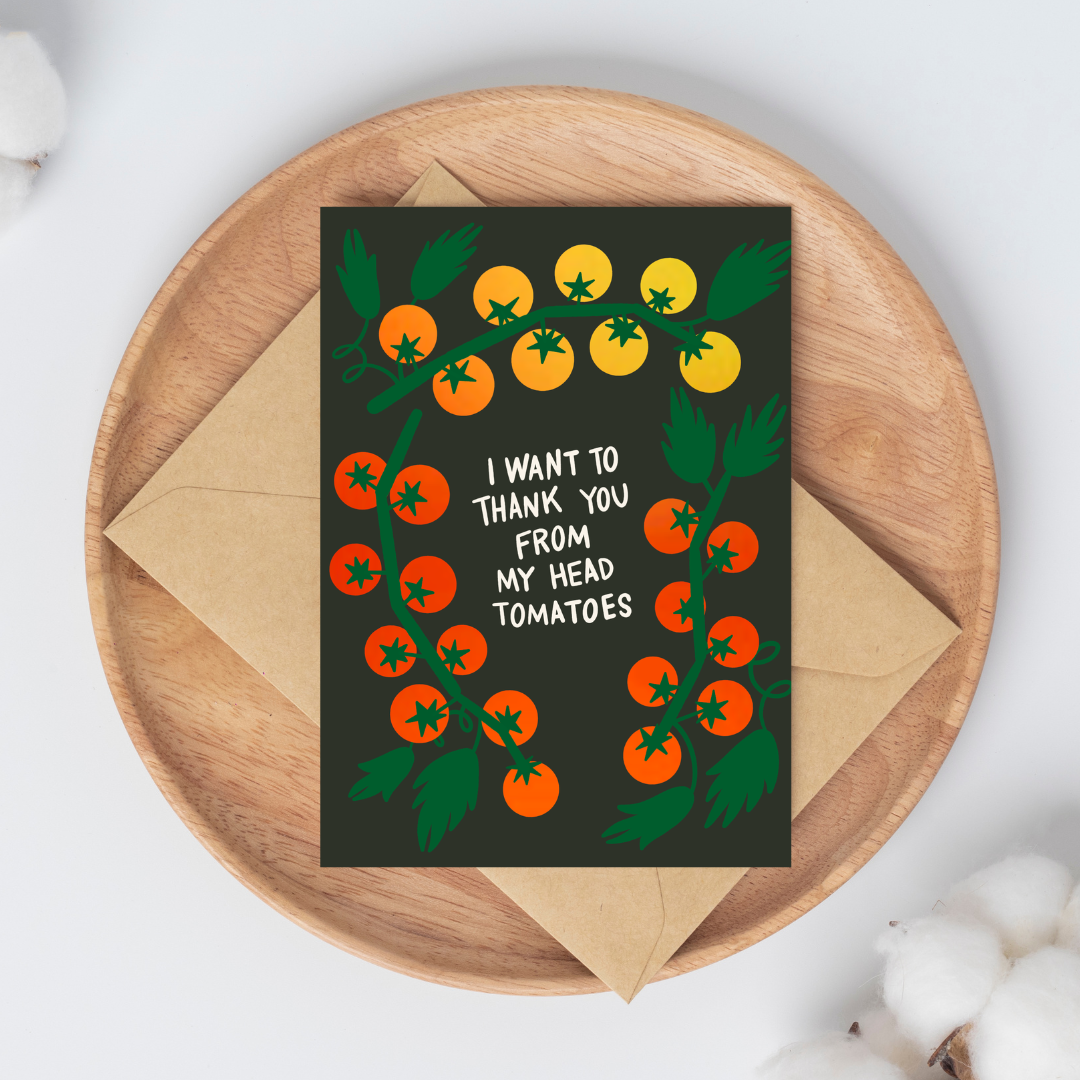 KÜKOO - TOMATOES THANKS Card