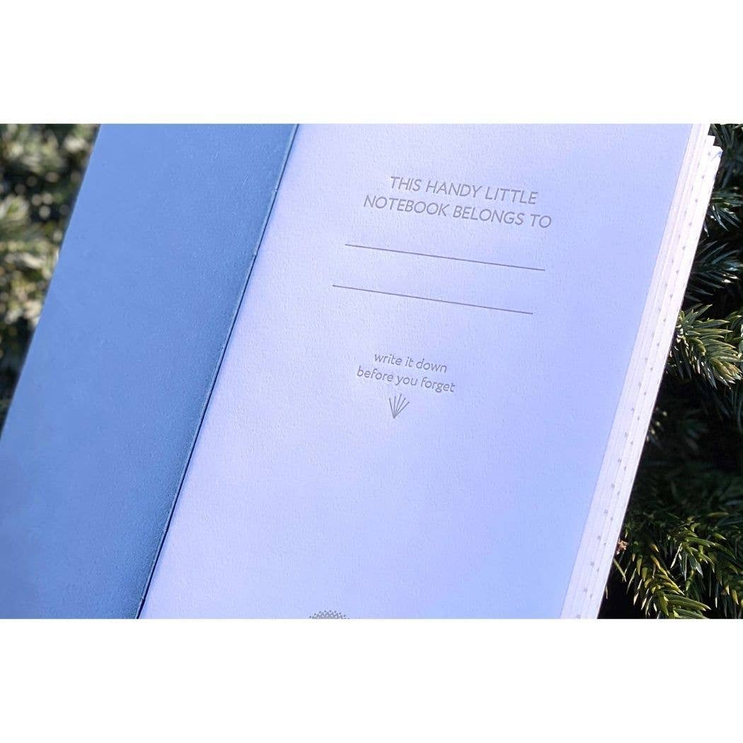 Porchlight Press - Mono Raven Large Notebook (Plain Pages)