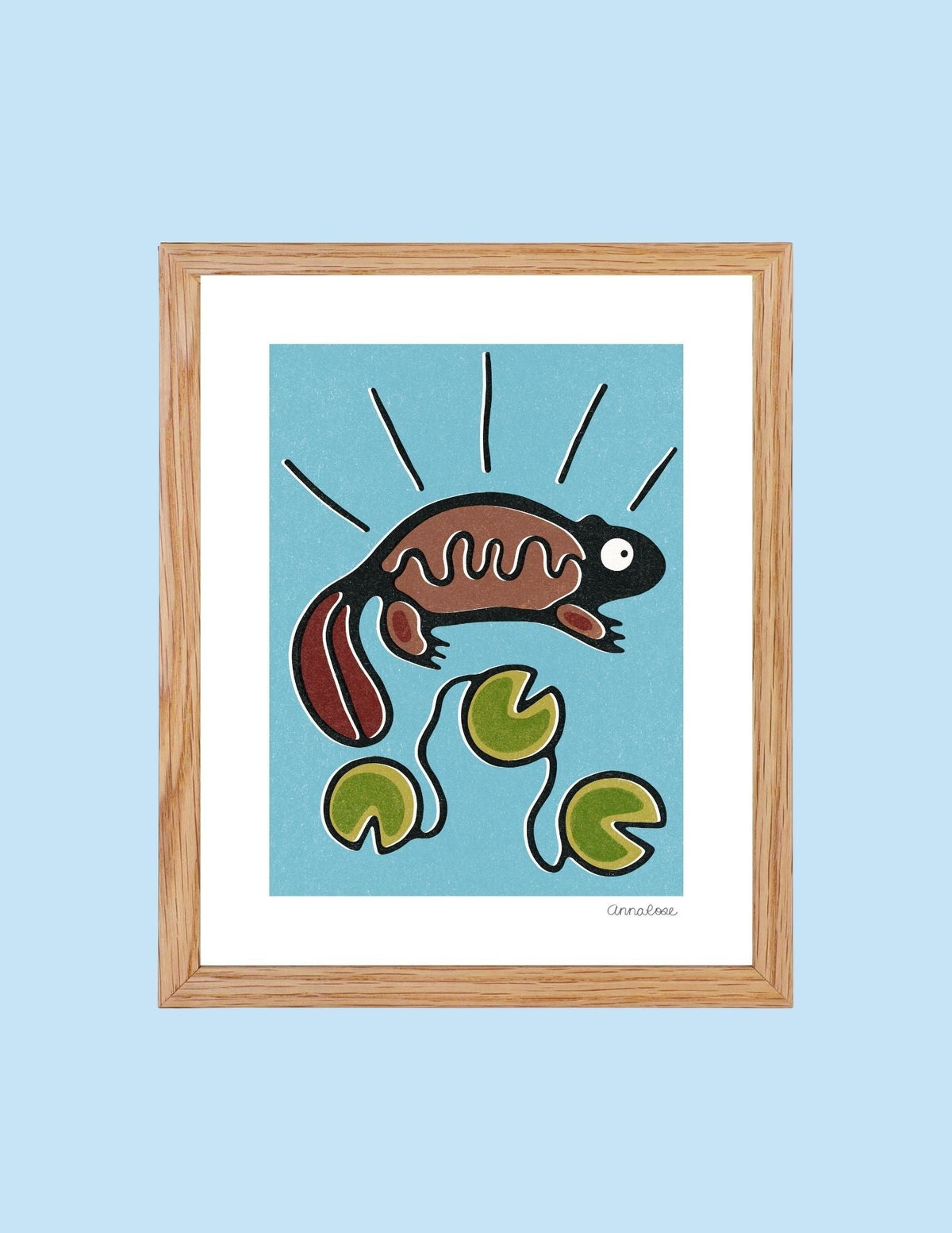 Anna Rose Artwork - Amik Print