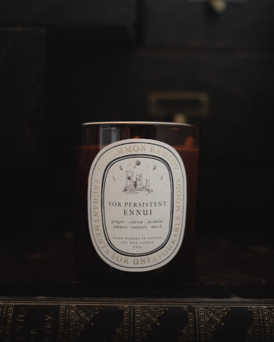 Uncommon Remedy - FOR PERSISTENT ENNUI