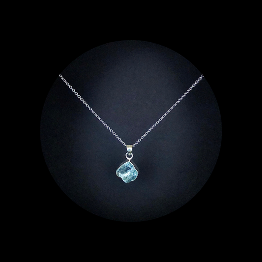 THISTLEMOON - AQUAMARINE Necklace