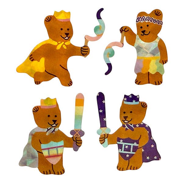 Sticker Garden - Prism Silk Bears