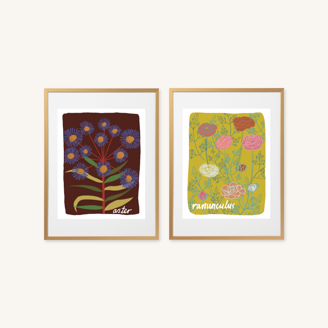 Halfpenny Postage - ASTER Art Print