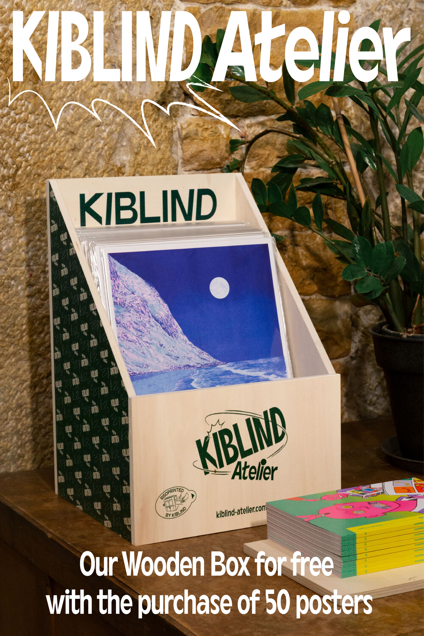 KIBLIND Atelier - SPIRITED AWAY Camille Gobourg (A3 Print)