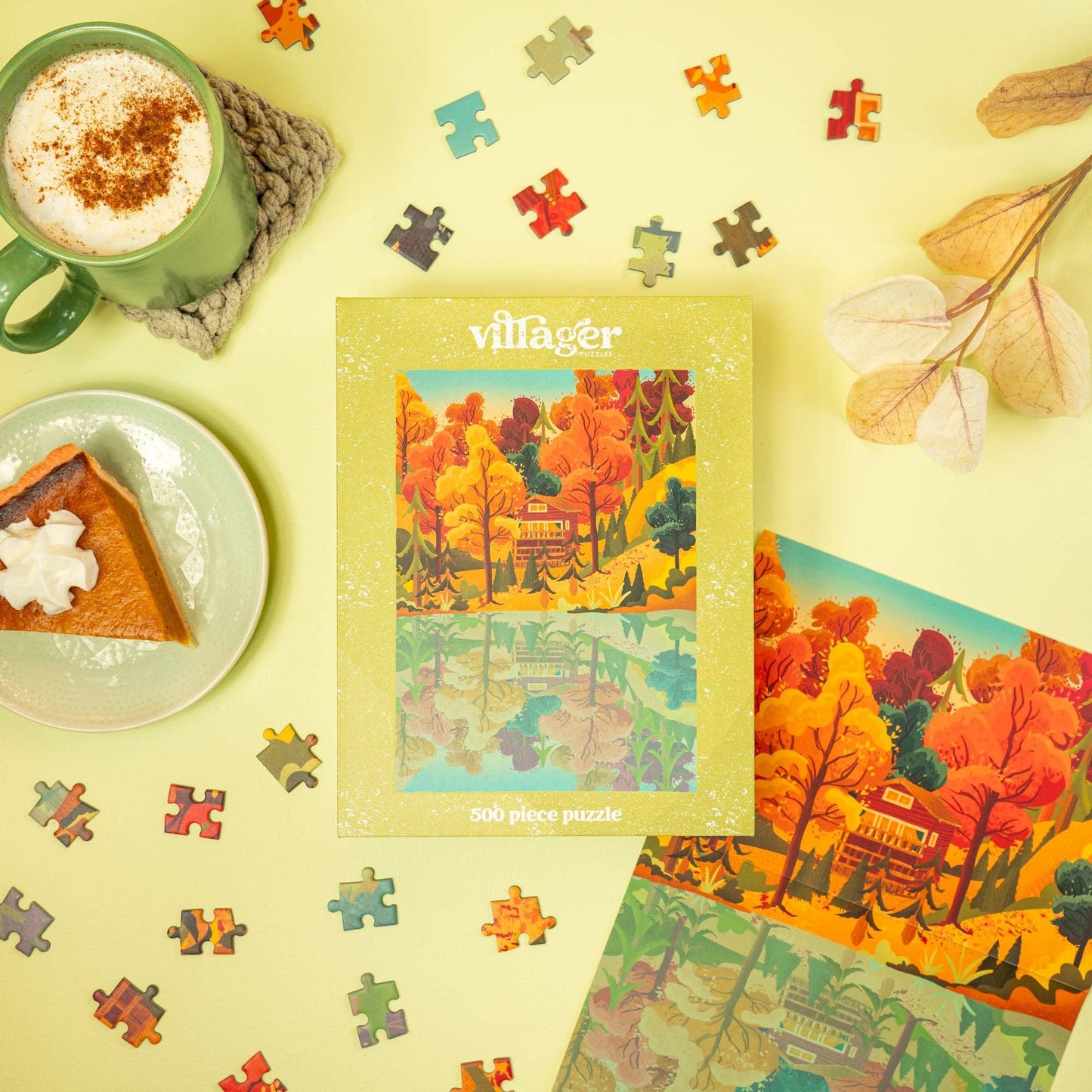 Villager Puzzles - Muskoka Leaves (500-Piece)
