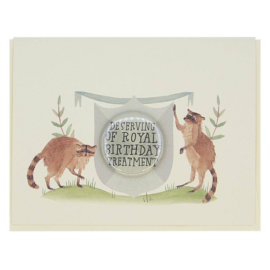 TRAOT - ROYAL RACCOONS Pin Card