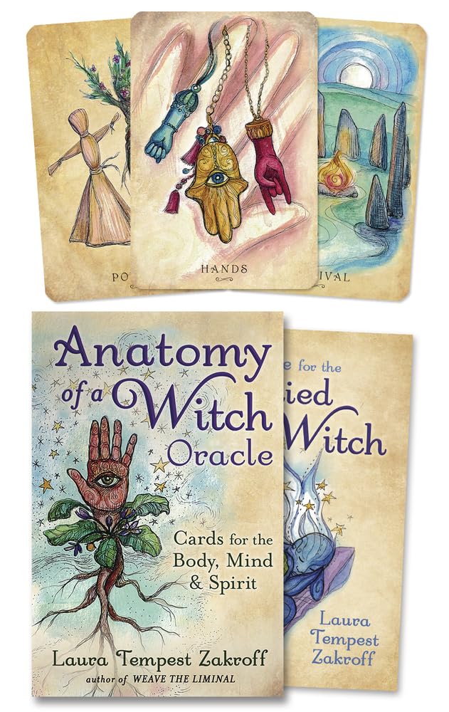 ANATOMY OF A WITCH ORACLE - Cards for the Body, Mind & Spirit