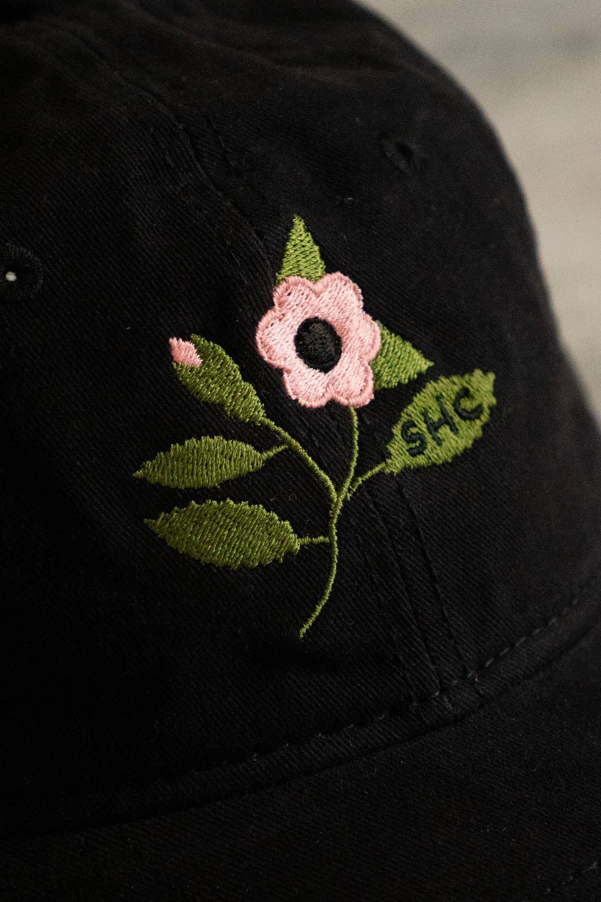Stay Home Club - BLOOM 1858 Embroidered Dad Hat