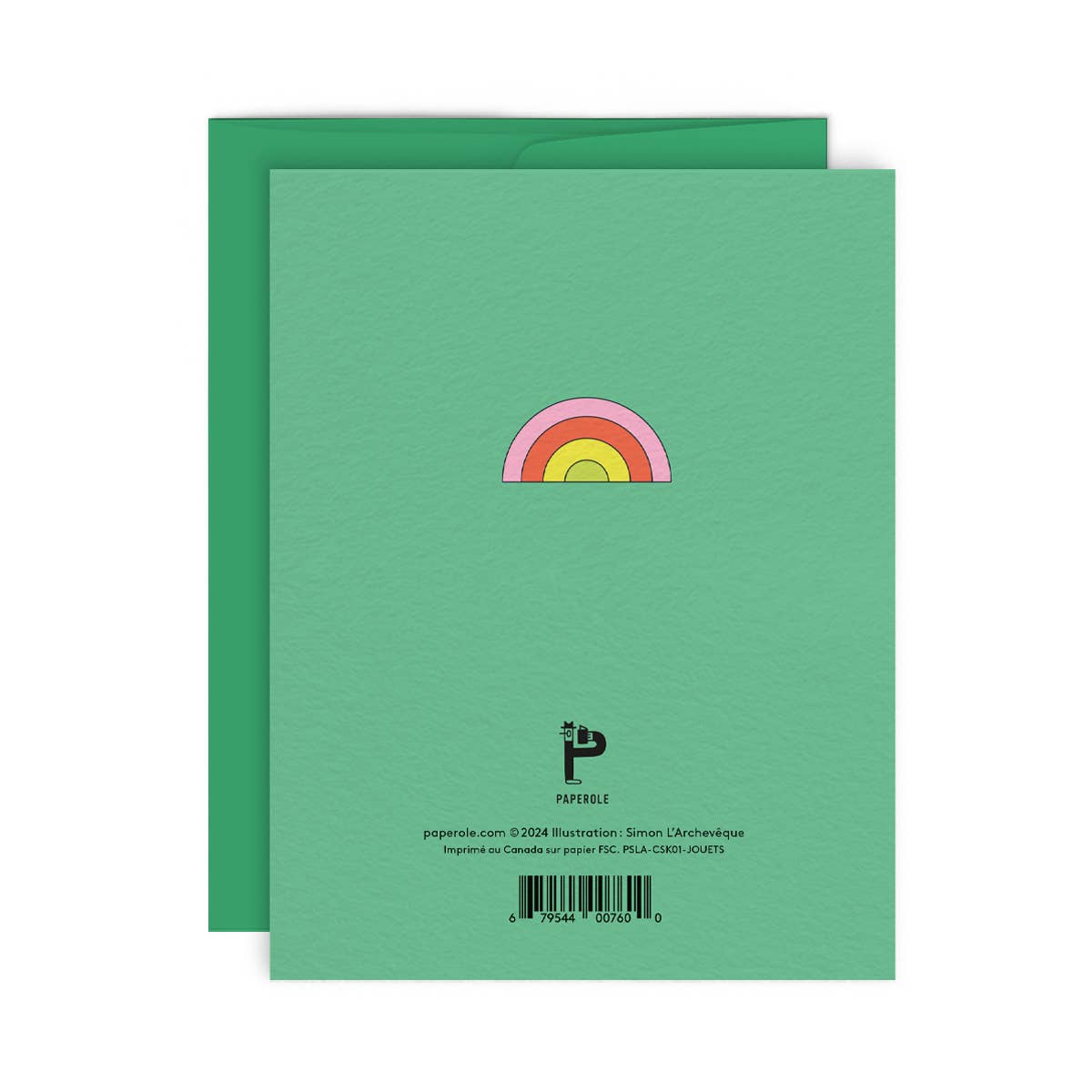 Paperole - JOUETS (TOYS) Greeting Card