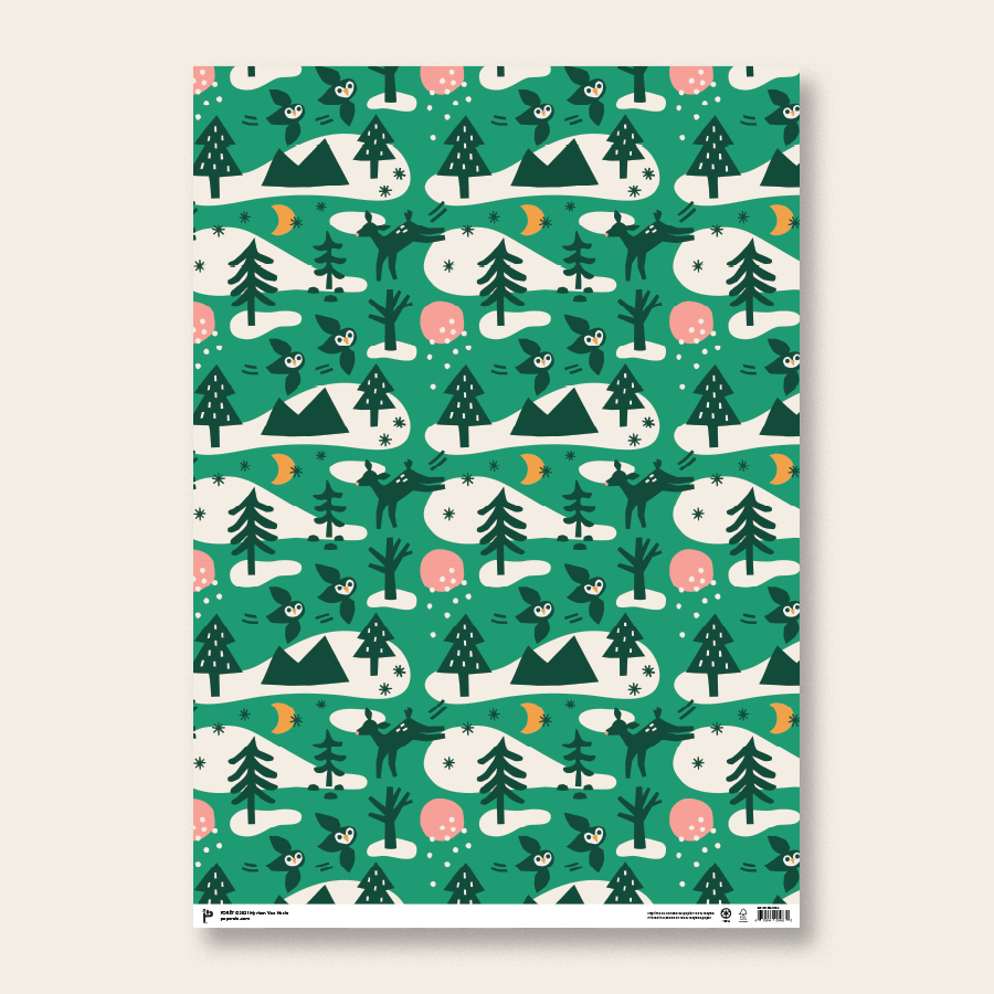 Paperole - FORÊT Gift Wrap