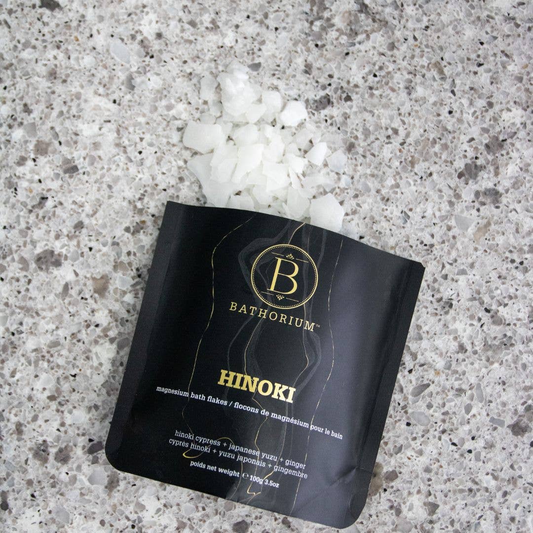 Bathorium - Hinoki Magnesium Flake Soak (100g)