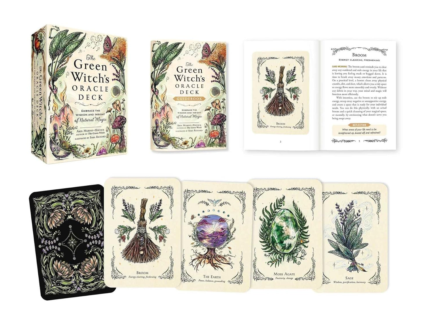 THE GREEN WITCH'S ORACLE DECK - Embrace the Wisdom and Insight of Natural Magic