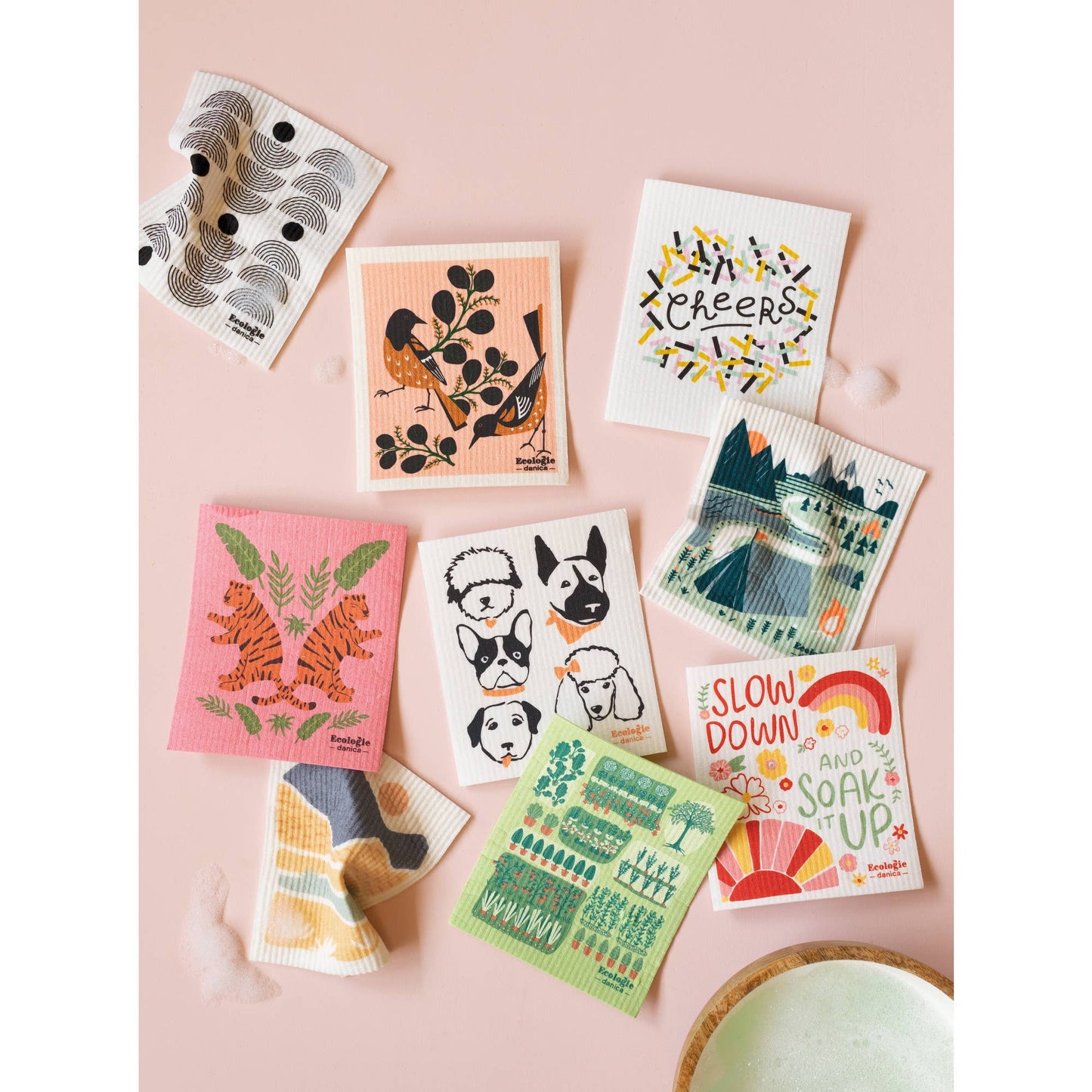 Ecologie - Orioles Swedish Dishcloth