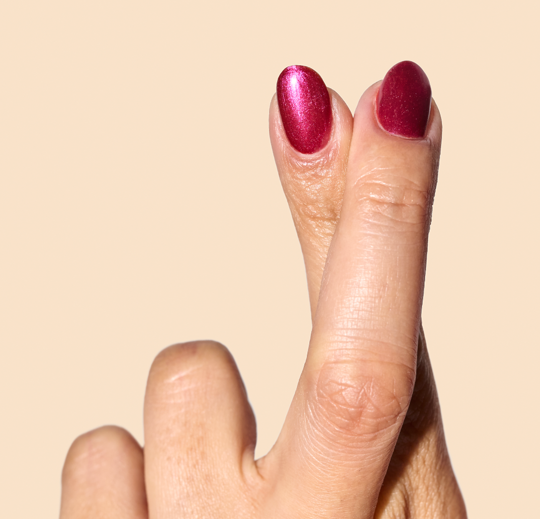 Happy Rudy - Stolen Kiss | Vegan Nail Polish | Pink Metallic | Chrome