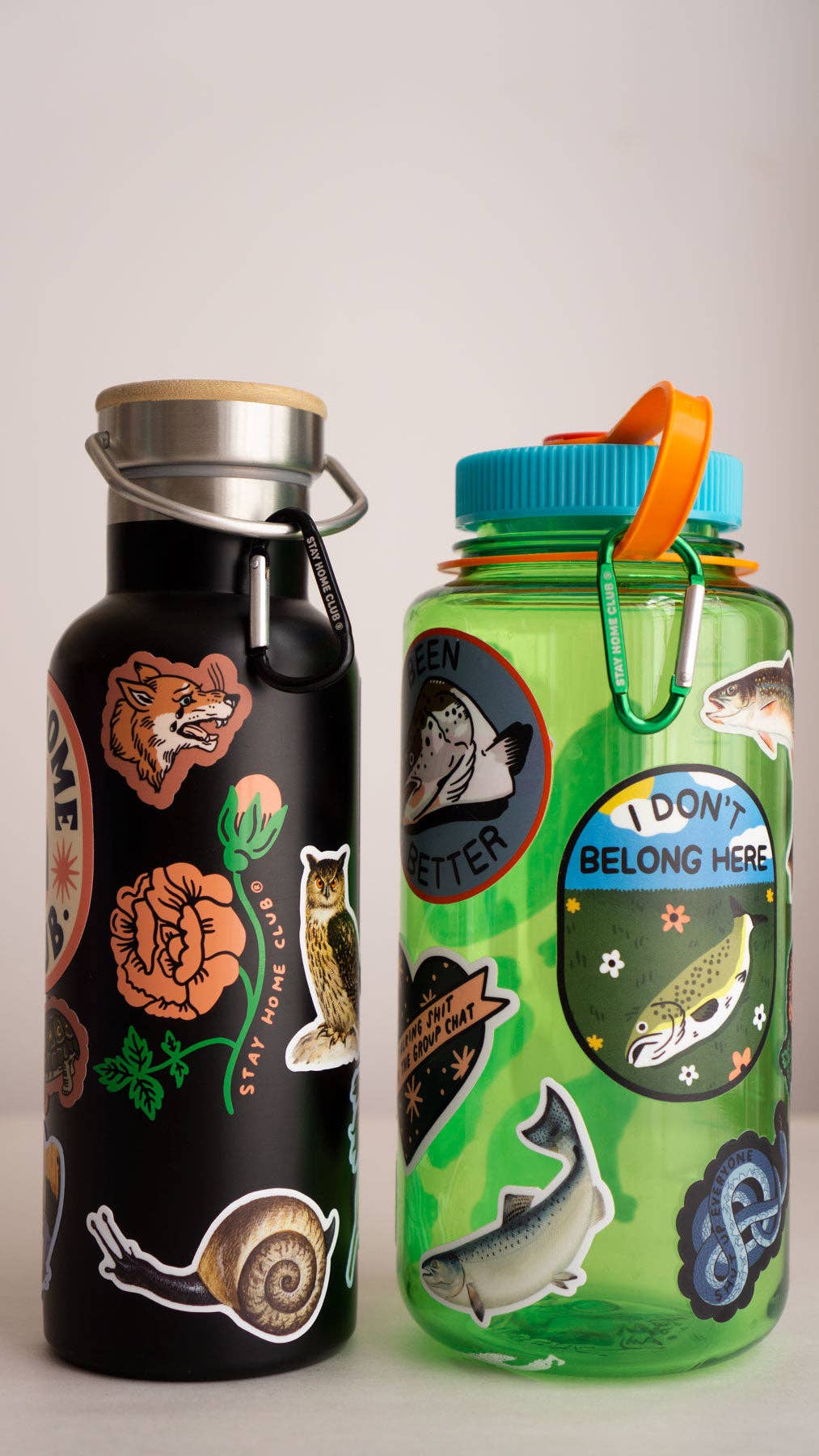 Stay Home Club - APATHETIC SNAIL Gap Filler Sticker