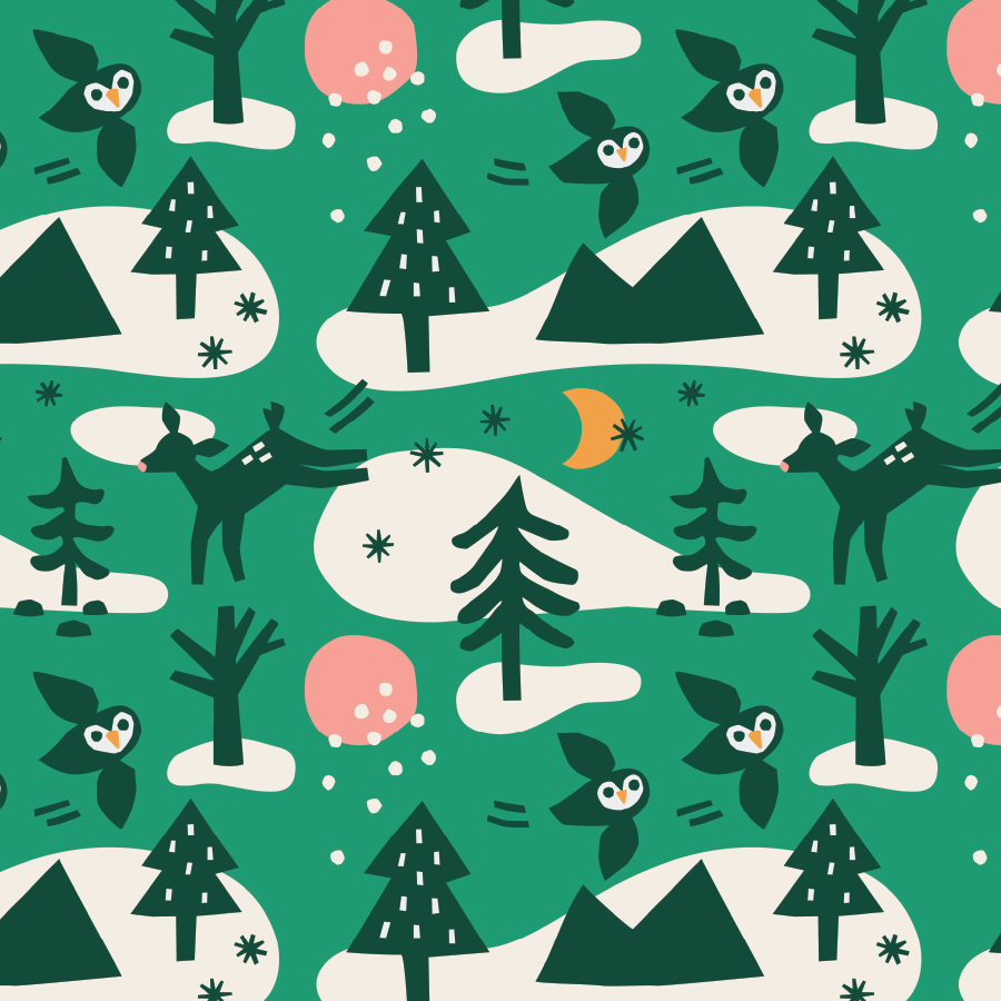 Paperole - FORÊT Gift Wrap