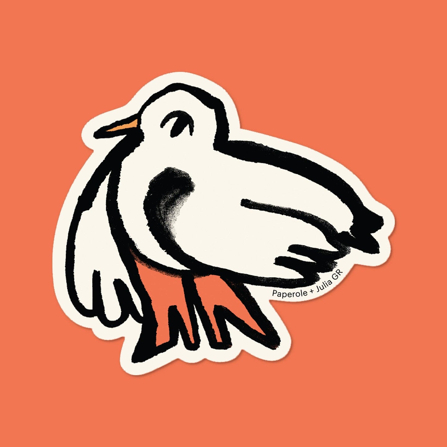 Paperole - YVES THE BIRD Sticker