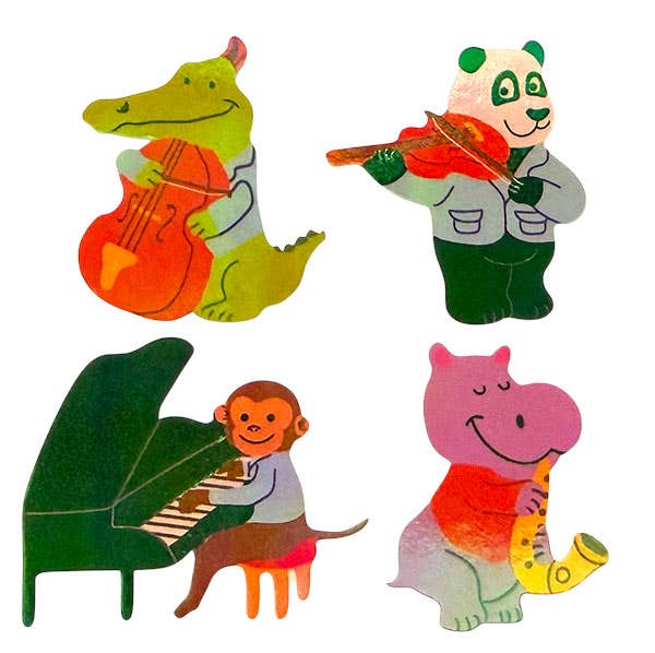 Sticker Garden - Pearl Jazz Animals