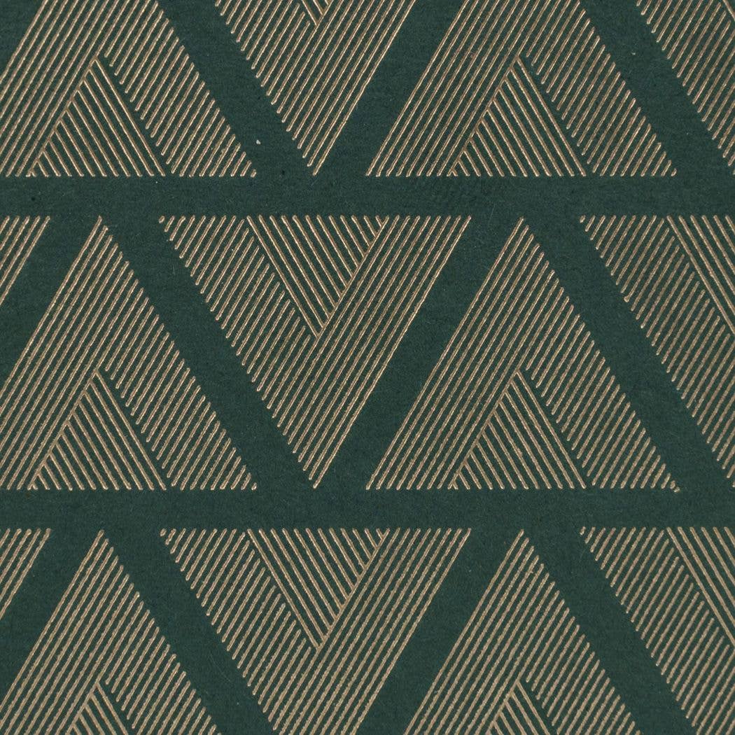 Porchlight Press - Triangles Foil Pocket Notebook (Plain Pages)