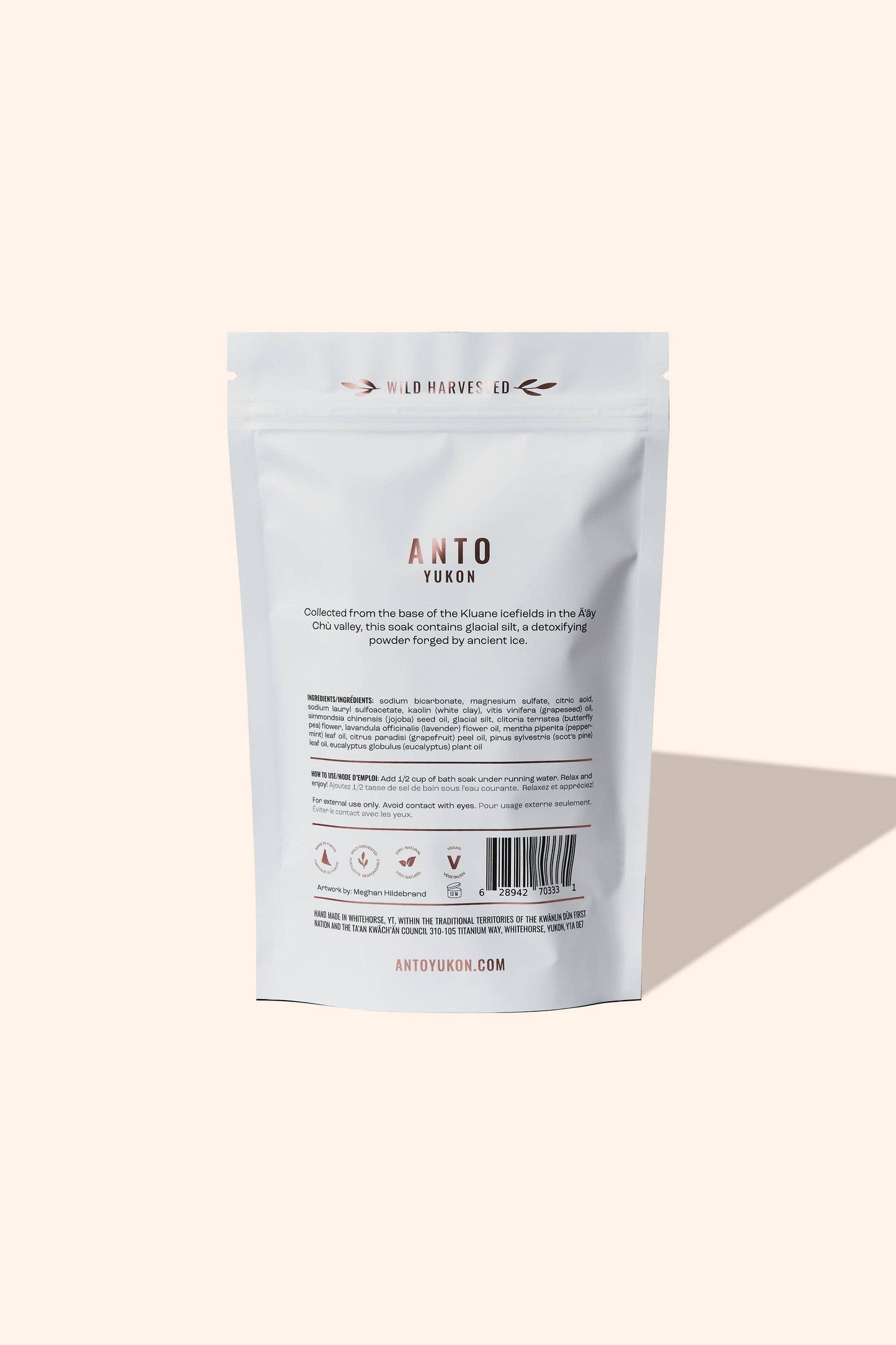 Anto Yukon - Foaming Glacier Bath Soak: 100 g