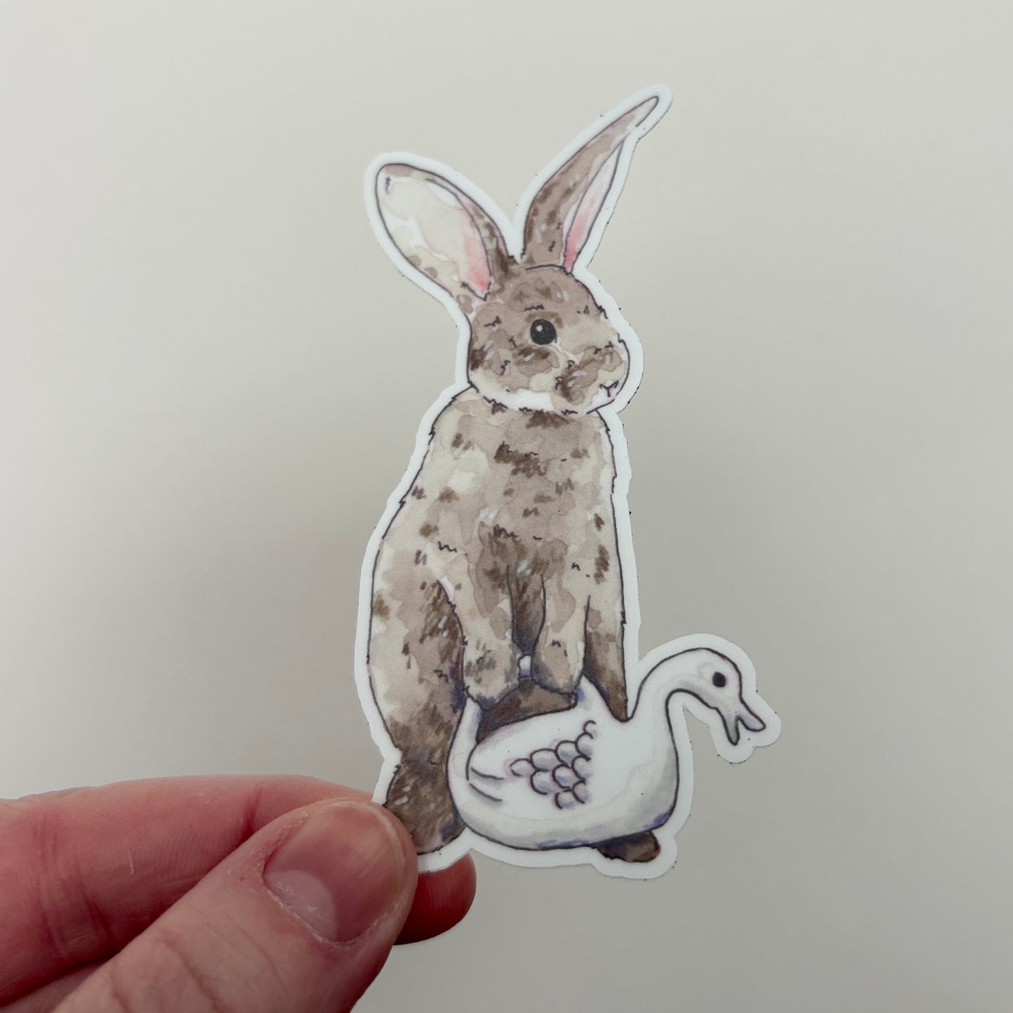 Critter Co. - GARDENER BUNNY Sticker