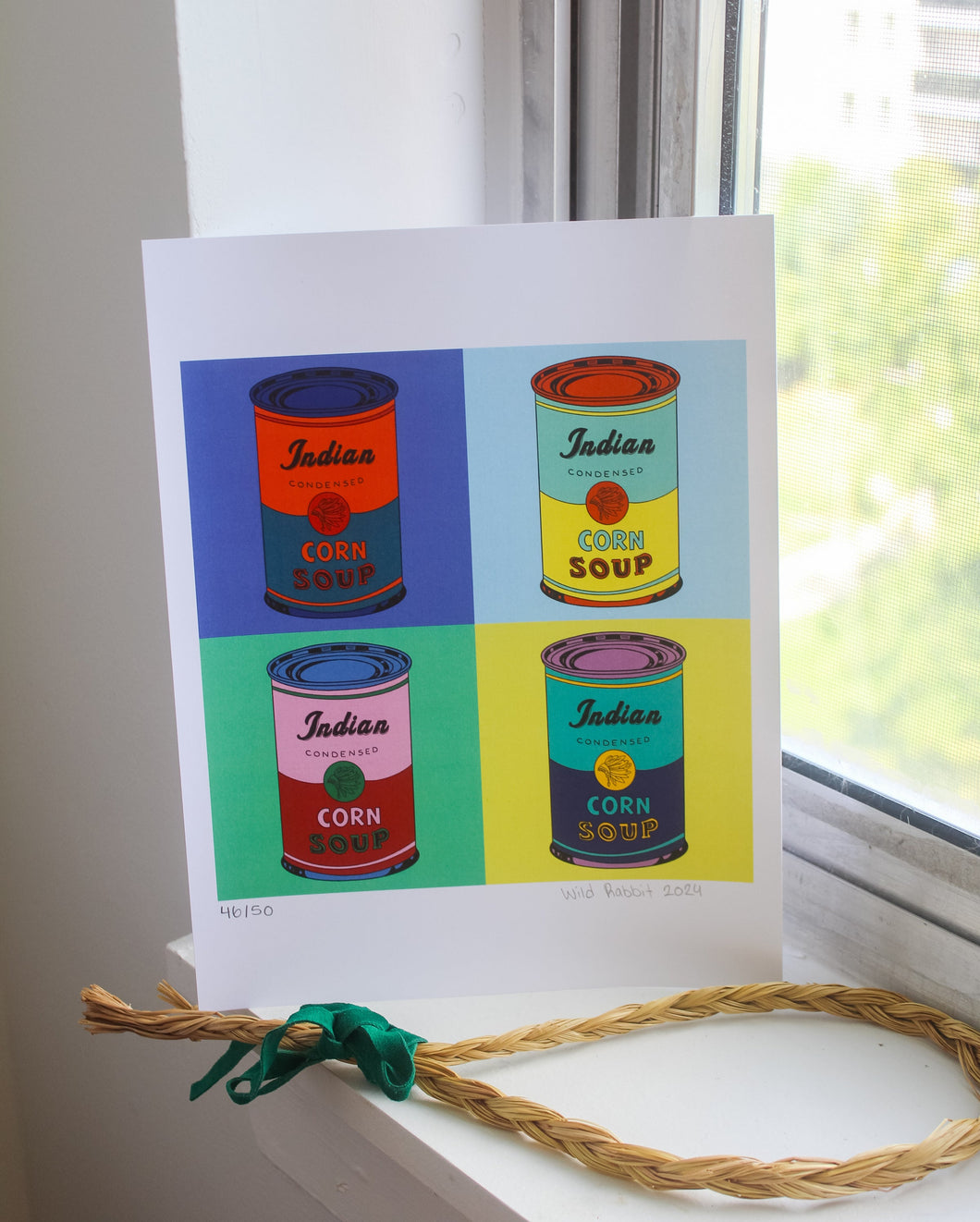 Wild Rabbit Beads - CORN SOUP Art Print