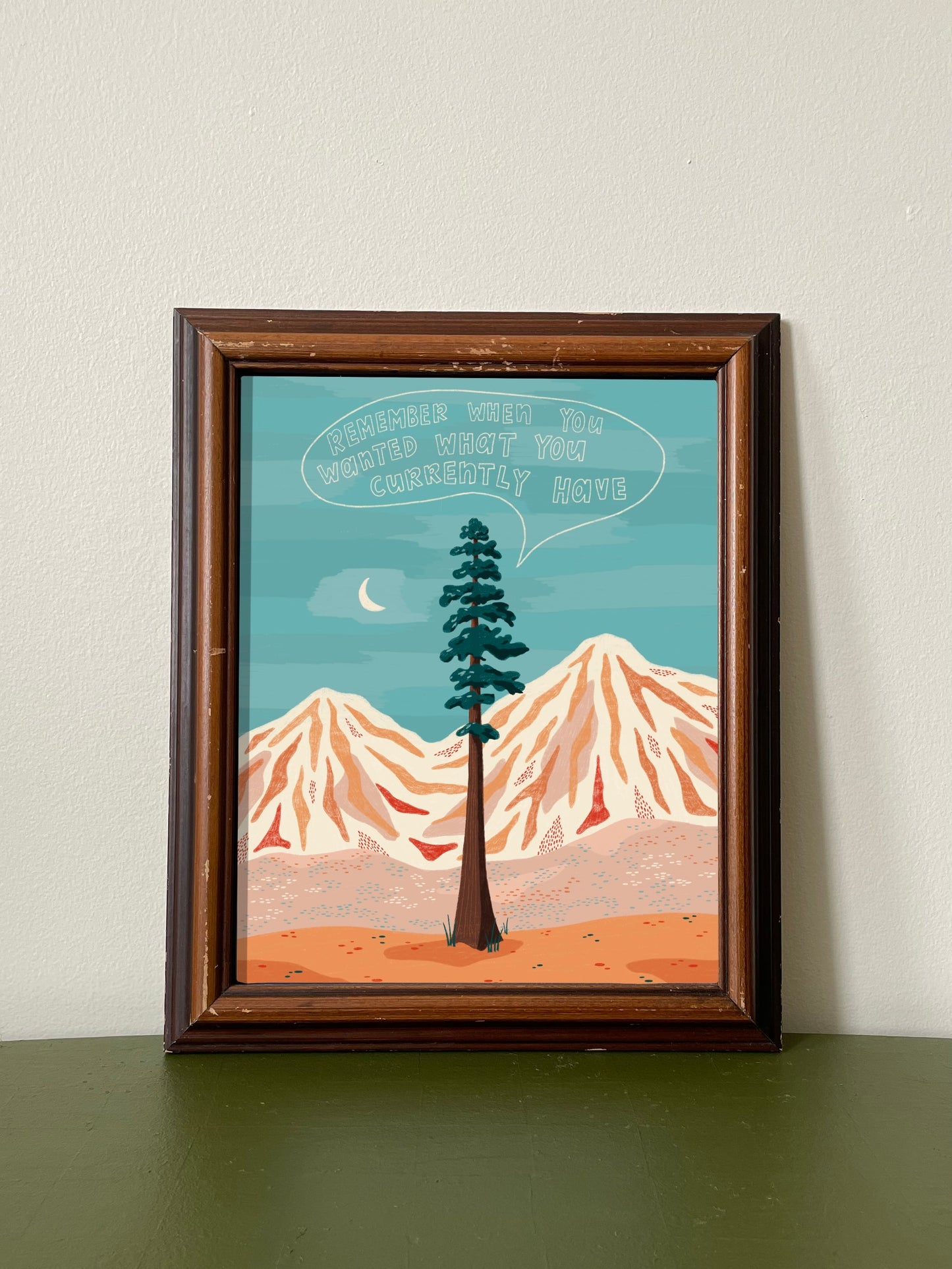 Away Designs - EVERGREEN Art Print