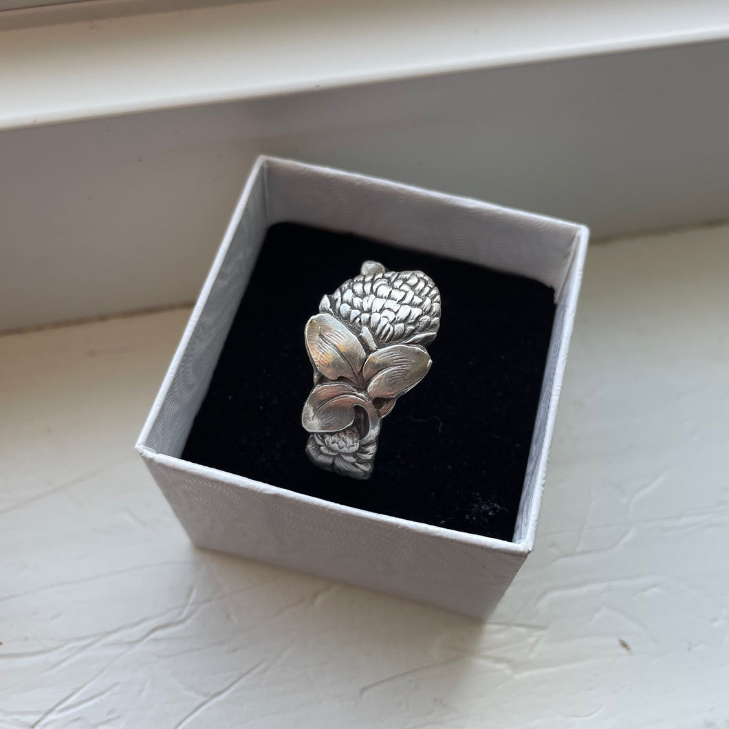 Away Designs - CLOVER Spoon Ring (Size 10.75)