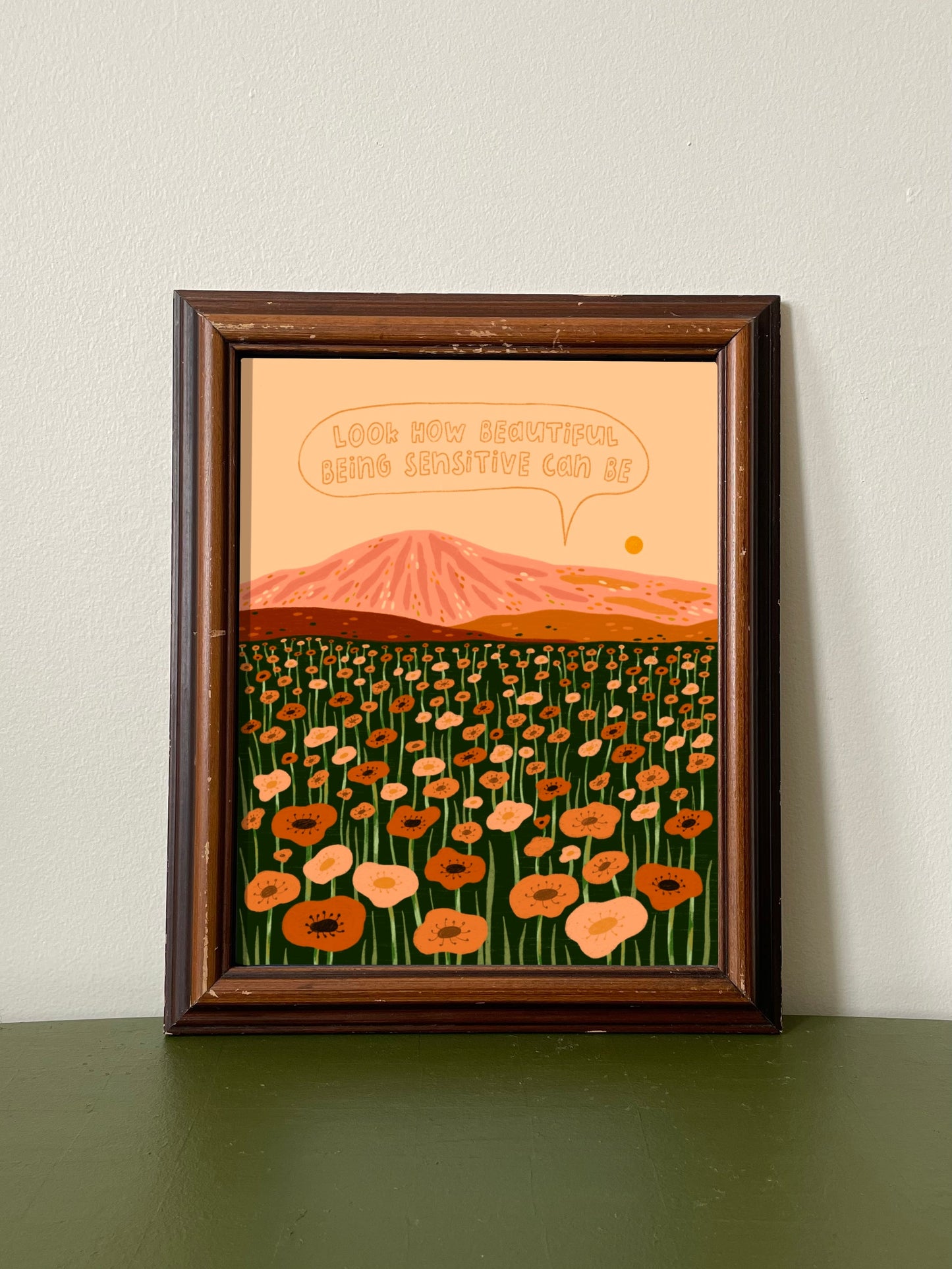 Away Designs - WILDFLOWER Art Print
