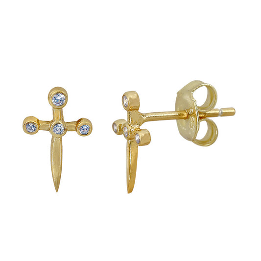 THISTLEMOON - DAGGER Stud Earrings