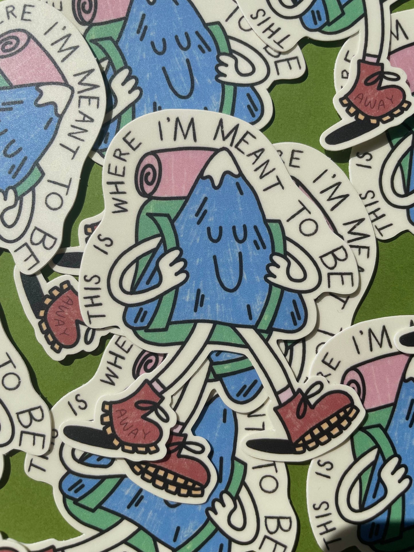 Away Designs - MOUNTAINEER Sticker