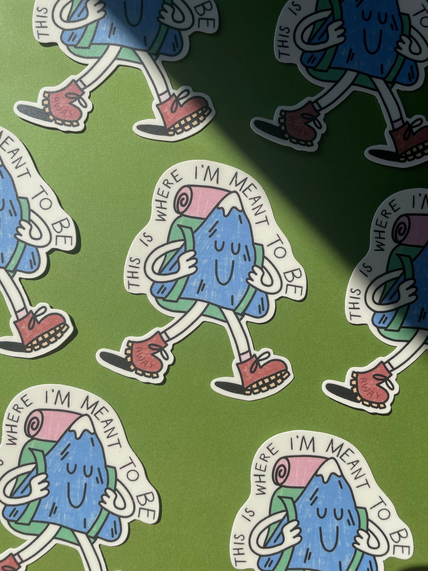 Away Designs - MOUNTAINEER Sticker