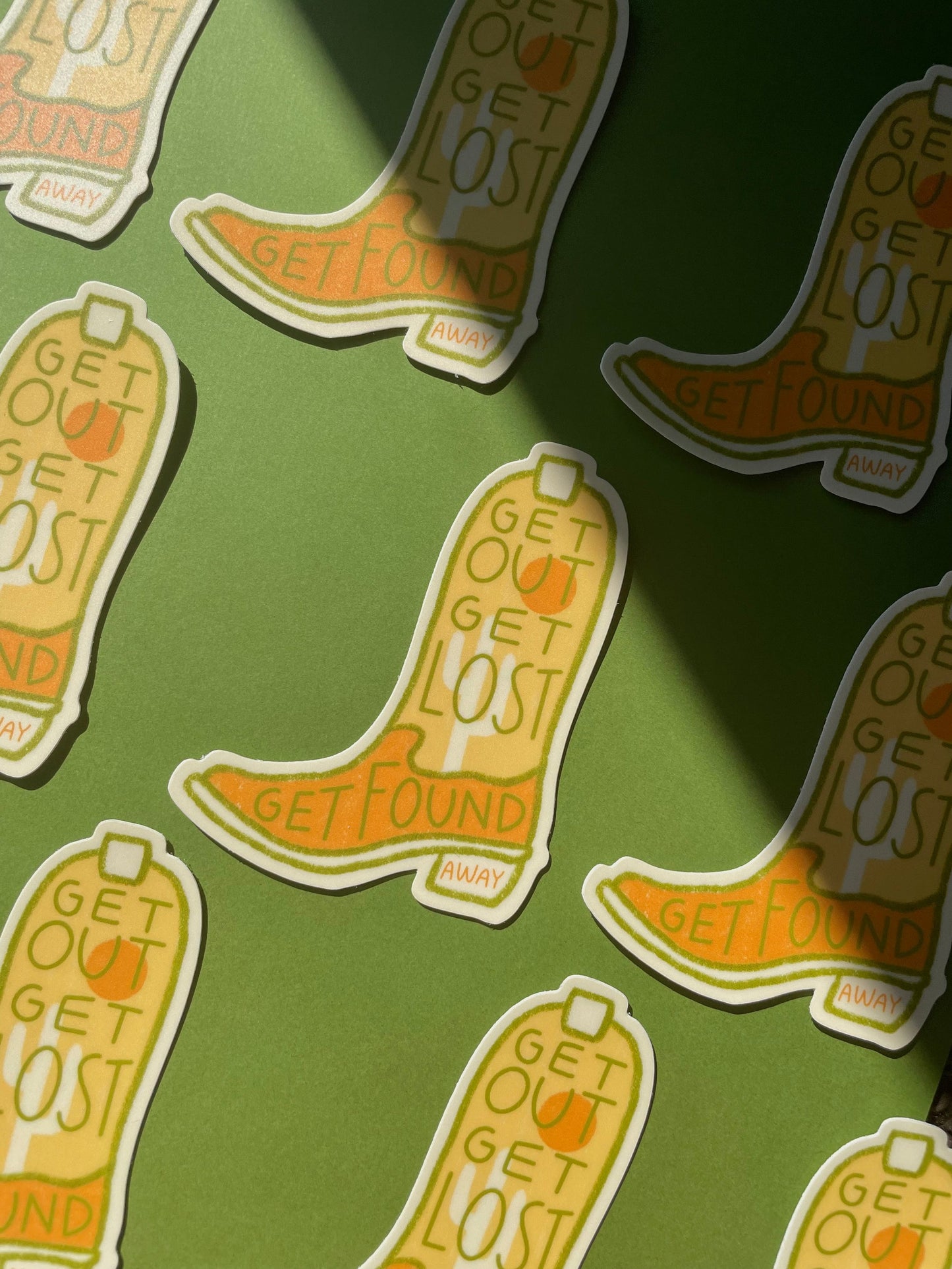 Away Designs - BOOT Sticker