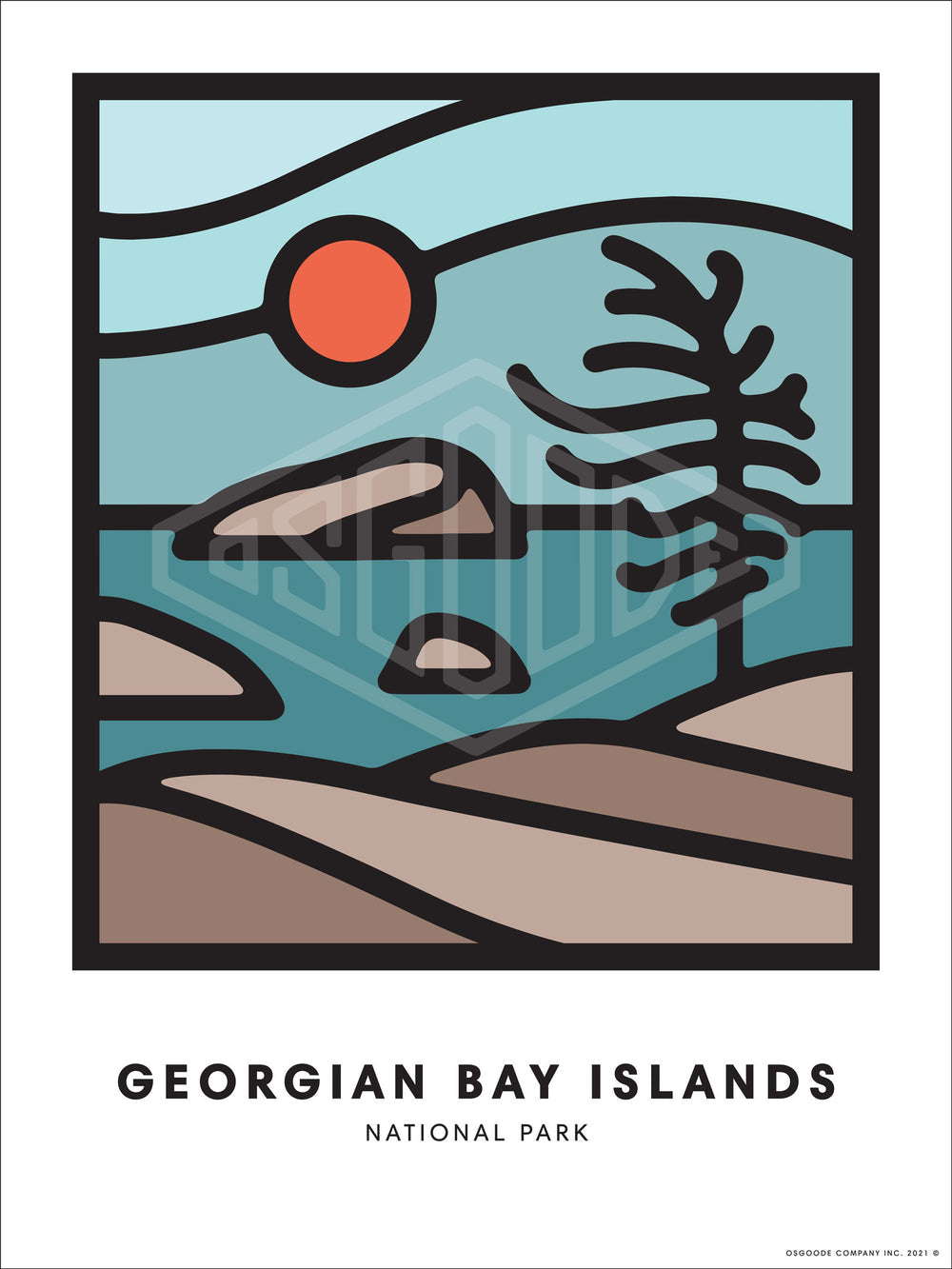 Osgoode Company - GEORGIAN BAY ISLANDS Print