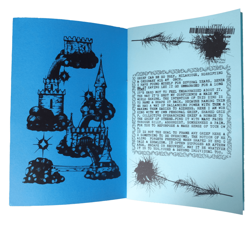 Sheer Spite Press - GRIEF CASTLE Zine