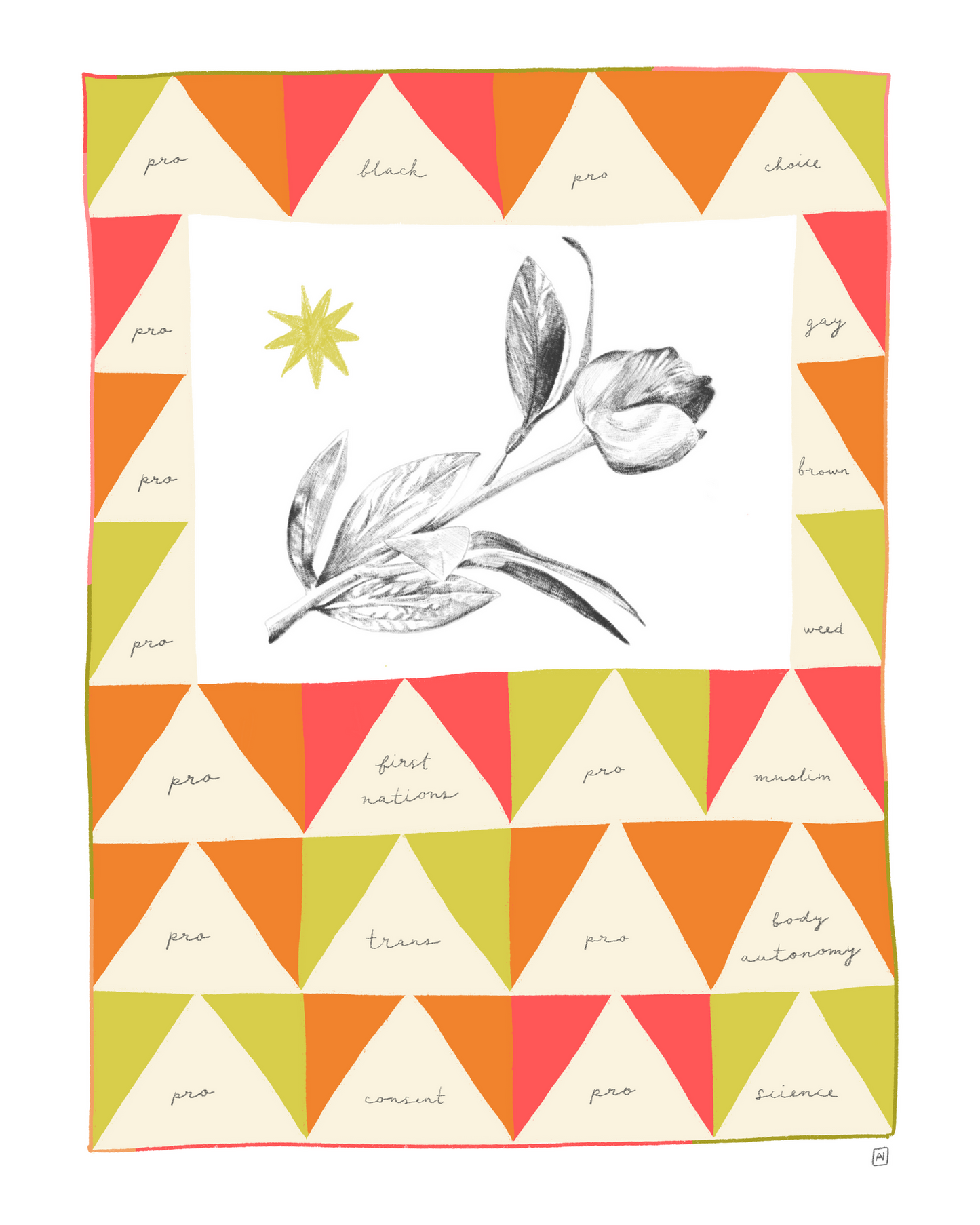 POORTHING - PRO QUILT Art Print