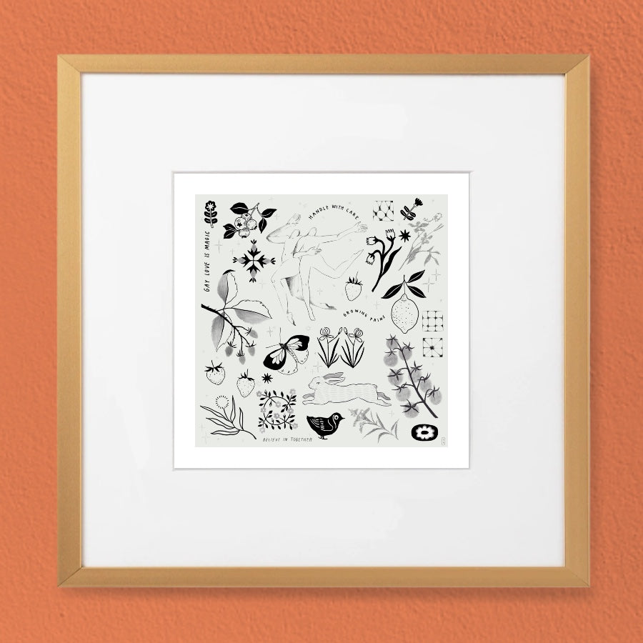 POORTHING - GOODBYE SUMMER Art Print