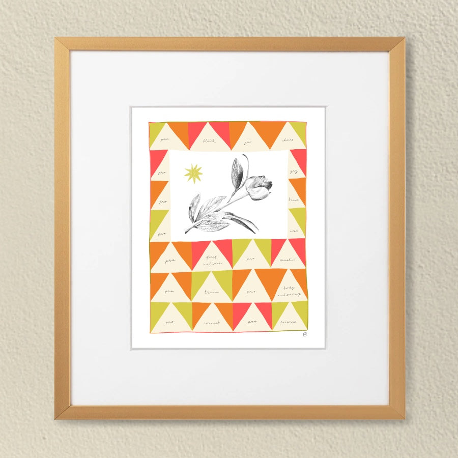 POORTHING - PRO QUILT Art Print