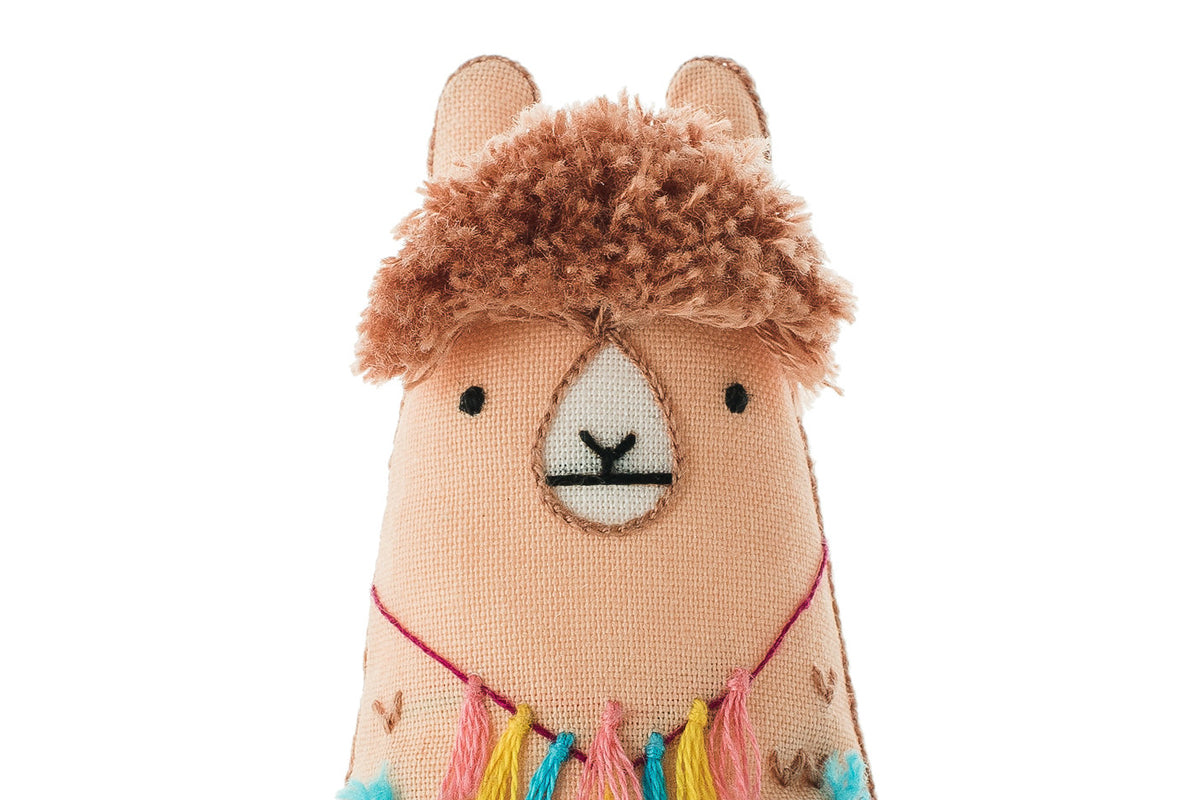Kiriki Press - LLAMA Embroidery Kit (Level 2)