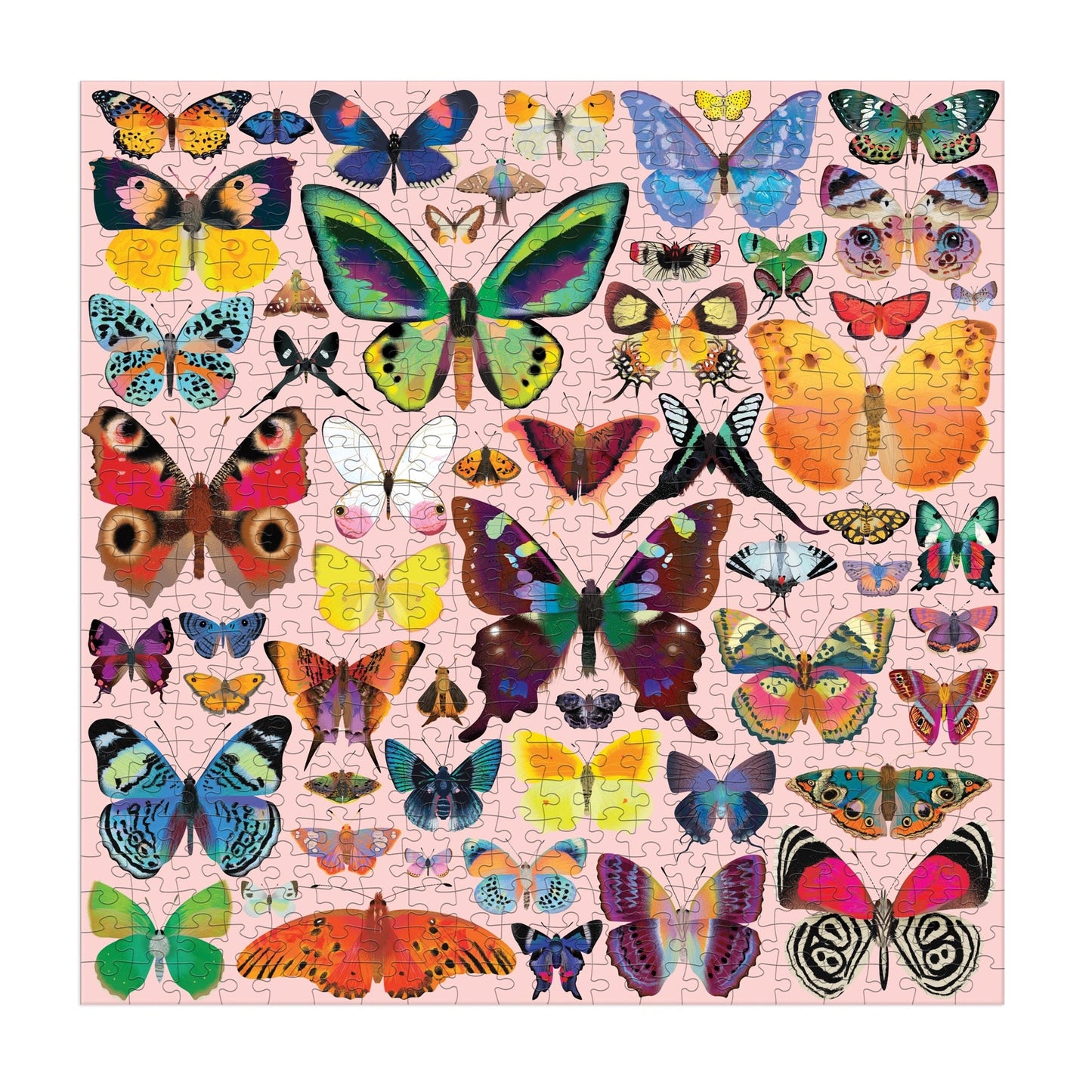 mudpuppy - BRILLIANT BUTTERFLIES Puzzle (500-Pieces)