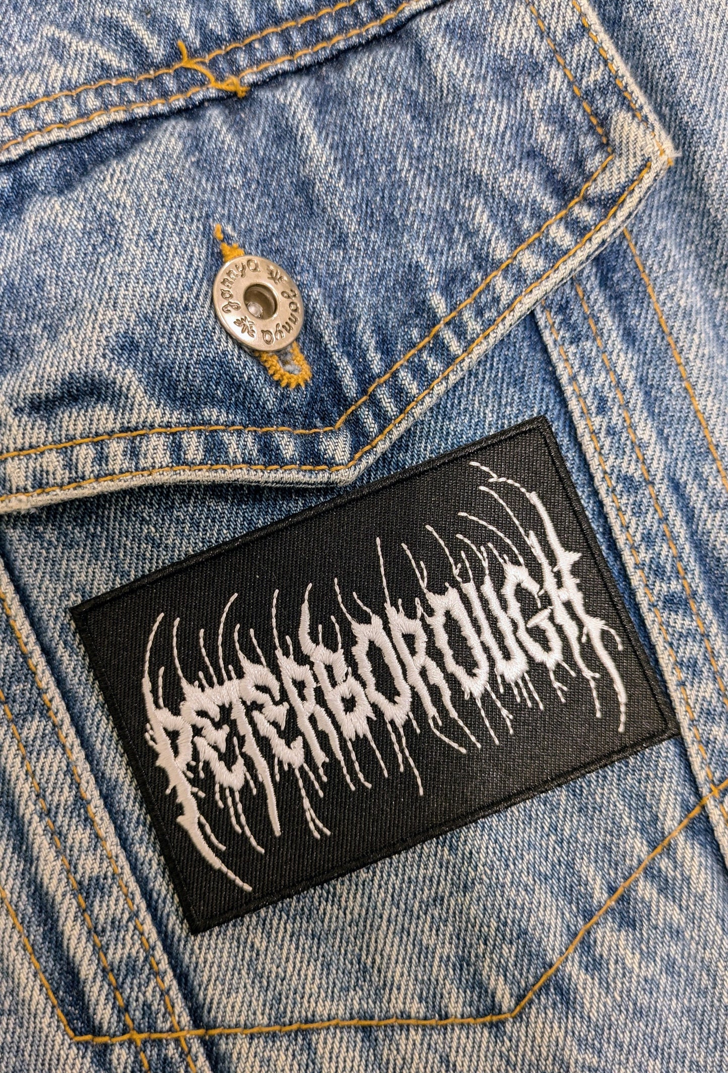 Emma Moore - PETERBOROUGH METAL Embroidered Patch